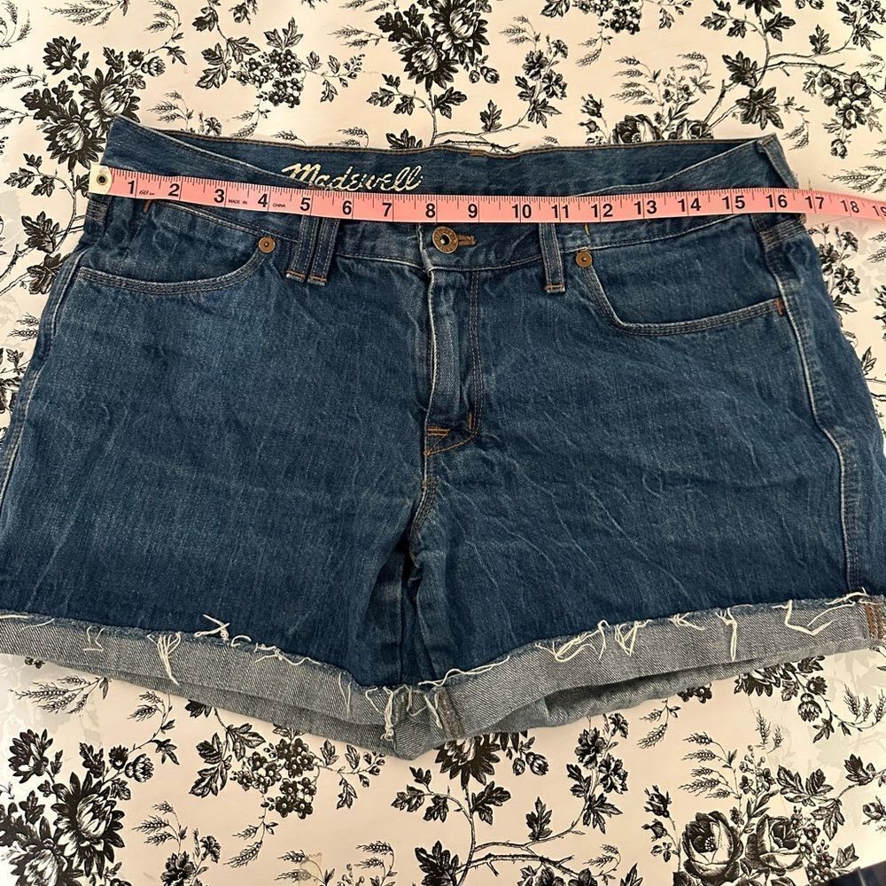 Madewell Dark Blue Denim Jean Shorts